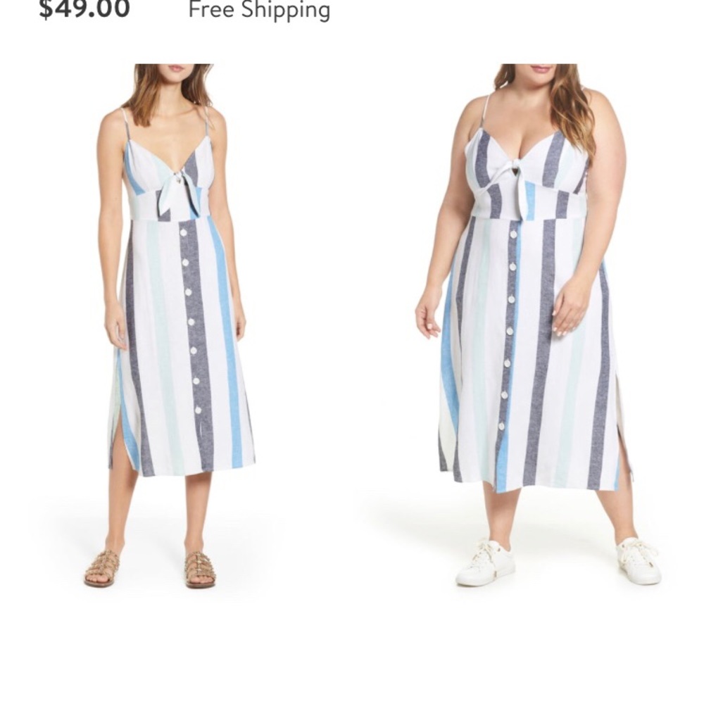 B. P. Stripe Sundress